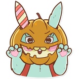 Plush Baby Bunny WhatsApp Sticker #15