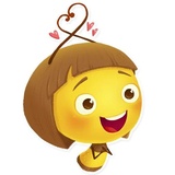 Polly Bee WhatsApp Sticker #10