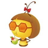 Polly Bee WhatsApp Sticker #12