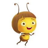 Polly Bee WhatsApp Sticker #2