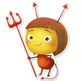 Polly Bee WhatsApp Sticker #22