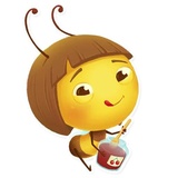 Polly Bee WhatsApp Sticker #6
