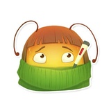 Polly Bee WhatsApp Sticker #7