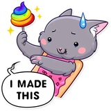 Nyan Cat WhatsApp Sticker #13