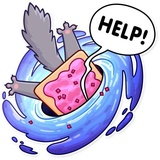 Nyan Cat WhatsApp Sticker #23