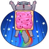 Nyan Cat WhatsApp Sticker #24