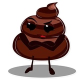 Shit WhatsApp Sticker #9