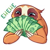 Pretty Lazy WhatsApp Sticker #20