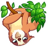 Pretty Lazy WhatsApp Sticker #22