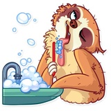 Pretty Lazy WhatsApp Sticker #25