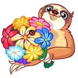 Pretty Lazy WhatsApp Sticker #26