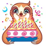 Pretty Lazy WhatsApp Sticker #28