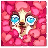 Pretty Lazy WhatsApp Sticker #9