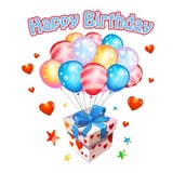 Happy Birthday Props WhatsApp Sticker #8