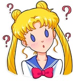 Sailor Moon WhatsApp Sticker #16