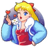 Sailor Moon WhatsApp Sticker #2