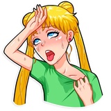 Sailor Moon WhatsApp Sticker #20