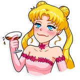 Sailor Moon WhatsApp Sticker #30