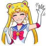 Sailor Moon WhatsApp Sticker #5
