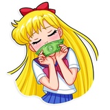 Sailor Moon WhatsApp Sticker #9