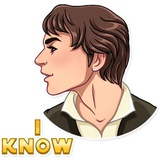 Princess Leia WhatsApp Sticker #17