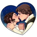 Princess Leia WhatsApp Sticker #18