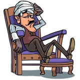 Professor Fate WhatsApp Sticker #13