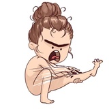 Prywinko chibi WhatsApp Sticker #23