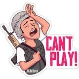 Pubg lover WhatsApp Sticker #11