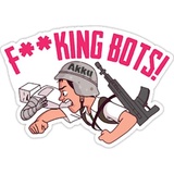 Pubg lover WhatsApp Sticker #17