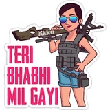 Pubg lover WhatsApp Sticker #18