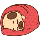 Puglie Pug WhatsApp Sticker #16