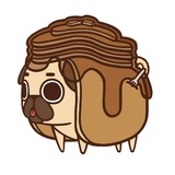 Puglie Pug WhatsApp Sticker #9