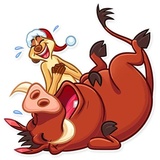 Hakuna Matata WhatsApp Sticker pack