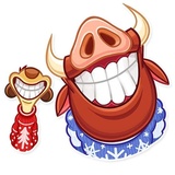 Hakuna Matata WhatsApp Sticker #14