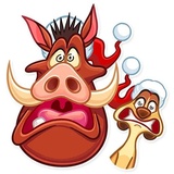 Hakuna Matata WhatsApp Sticker #4