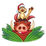 Hakuna Matata WhatsApp Sticker #5