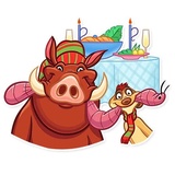 Hakuna Matata WhatsApp Sticker #6