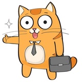 Puppy Kitte WhatsApp Sticker #19