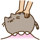 Pusheen emoji WhatsApp Sticker #10