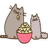 Pusheen emoji WhatsApp Sticker #13