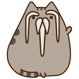 Pusheen emoji WhatsApp Sticker #18
