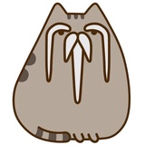 Pusheen emoji WhatsApp Sticker #19