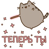 Pusheen emoji WhatsApp Sticker #27