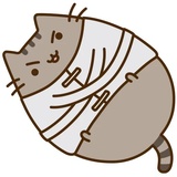 Pusheen emoji WhatsApp Sticker #28