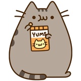 Pusheen emoji WhatsApp Sticker #30
