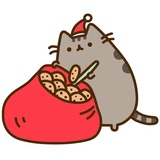 Pusheen emoji WhatsApp Sticker #8