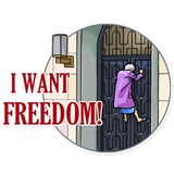 The Queen WhatsApp Sticker #22