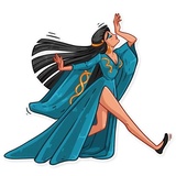 Cleopatra WhatsApp Sticker #13