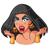 Cleopatra WhatsApp Sticker #21